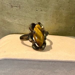 Vintage Tiger Eye Ring